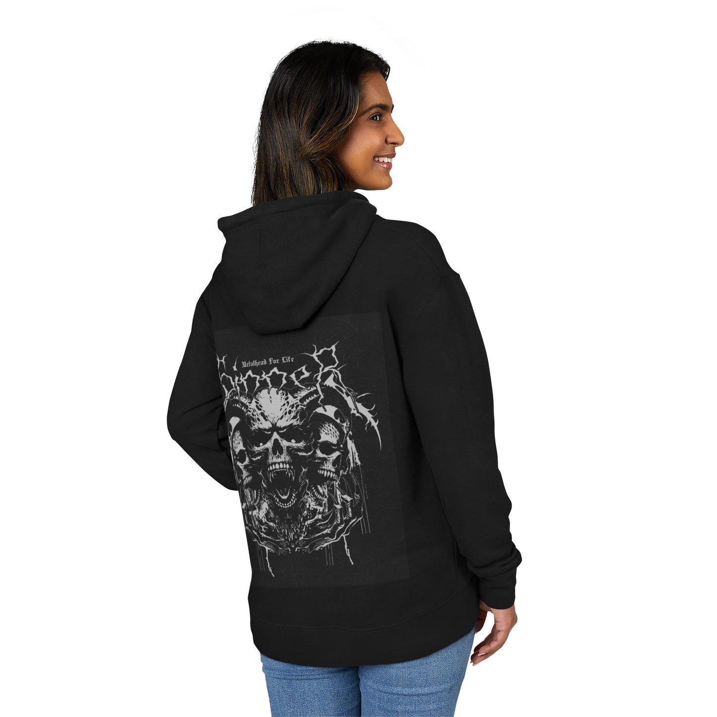 Gothic Halloween Hoodie, Unisex Sweater, Spooky Gift, Fall Style, Horror Fan Apparel, Cozy Streetwear