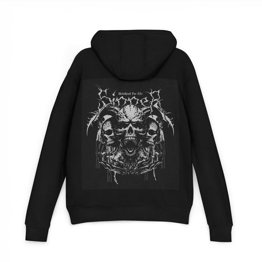 Gothic Halloween Hoodie, Unisex Sweater, Spooky Gift, Fall Style, Horror Fan Apparel, Cozy Streetwear